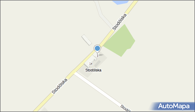 Stodólska, Stodólska, 1, mapa Stodólska