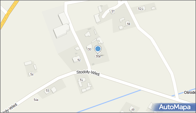 Stodoły-Kolonie, Stodoły-Kolonie, 50a, mapa Stodoły-Kolonie