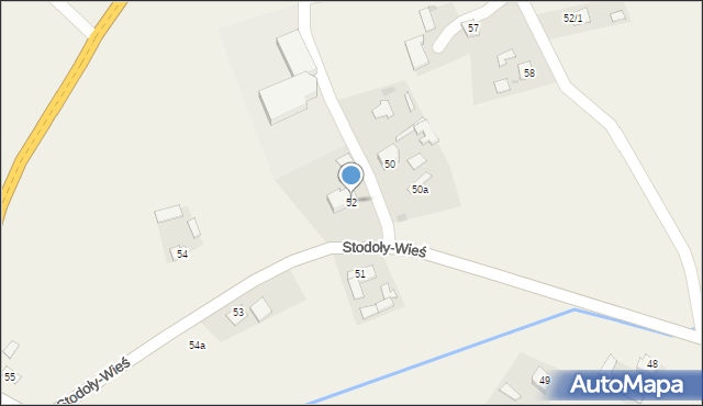 Stodoły-Kolonie, Stodoły-Kolonie, 52, mapa Stodoły-Kolonie