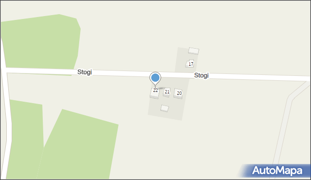 Stogi, Stogi, 22, mapa Stogi