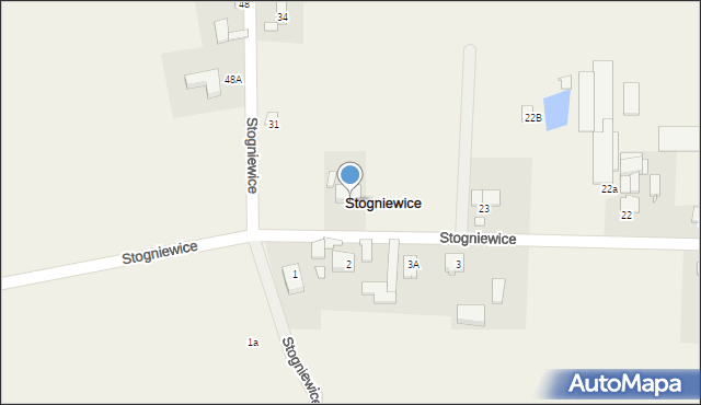 Stogniewice, Stogniewice, 25, mapa Stogniewice