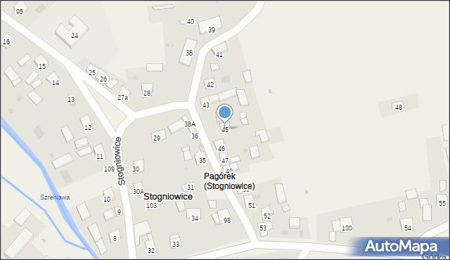 Stogniowice, Stogniowice, 45, mapa Stogniowice