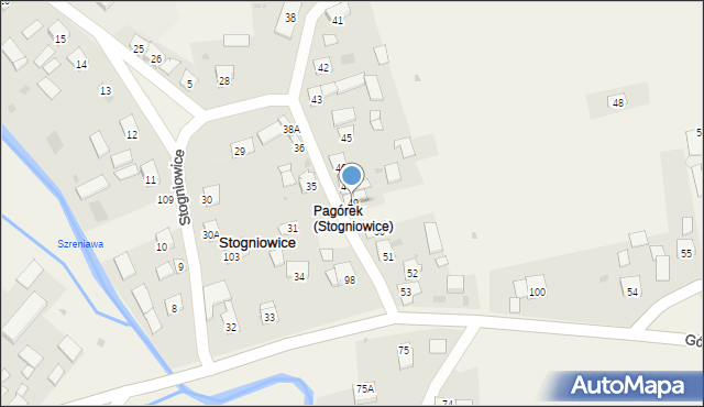 Stogniowice, Stogniowice, 49, mapa Stogniowice