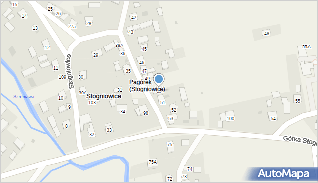 Stogniowice, Stogniowice, 50, mapa Stogniowice