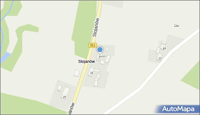 Stojanów, Stojanów, 27, mapa Stojanów