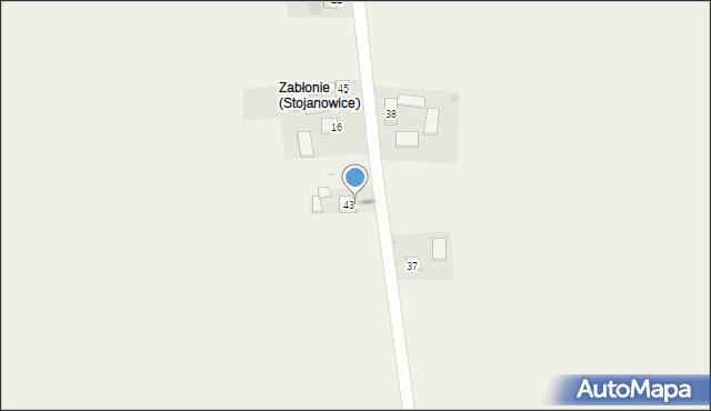 Stojanowice, Stojanowice, 46, mapa Stojanowice