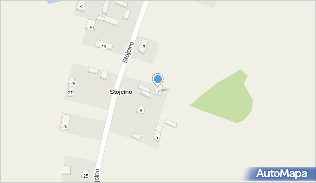 Stojcino, Stojcino, 7, mapa Stojcino