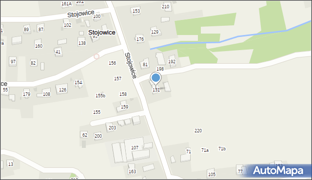 Stojowice, Stojowice, 131, mapa Stojowice
