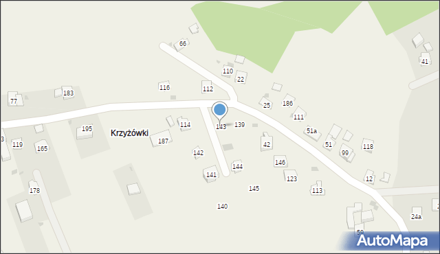 Stojowice, Stojowice, 143, mapa Stojowice