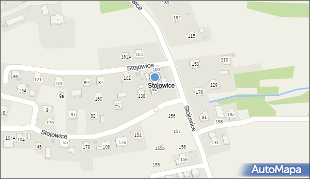 Stojowice, Stojowice, 93, mapa Stojowice