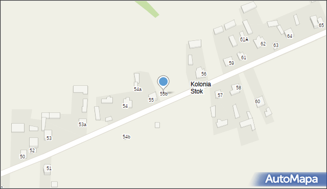 Stok, Stok, 55b, mapa Stok