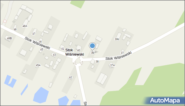 Stok Wiśniewski, Stok Wiśniewski, 39, mapa Stok Wiśniewski