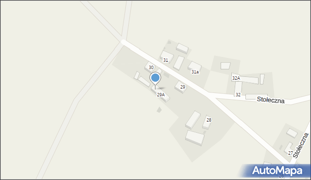 Stołeczna, Stołeczna, 29B, mapa Stołeczna