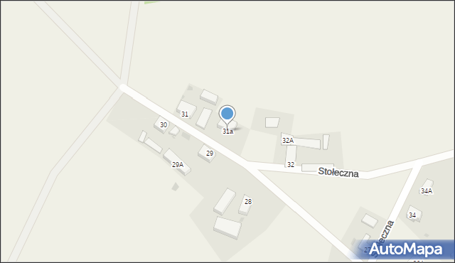 Stołeczna, Stołeczna, 31a, mapa Stołeczna