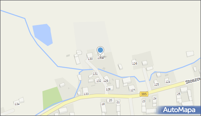 Stoszowice, Stoszowice, 130a, mapa Stoszowice