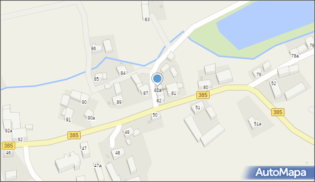 Stoszowice, Stoszowice, 82a, mapa Stoszowice