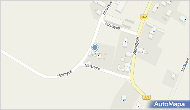 Stoszyce, Stoszyce, 7, mapa Stoszyce