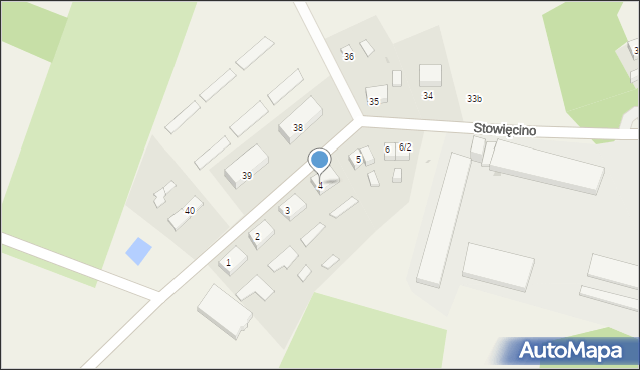 Stowięcino, Stowięcino, 4, mapa Stowięcino