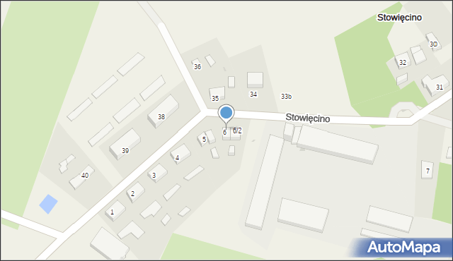 Stowięcino, Stowięcino, 6/1, mapa Stowięcino