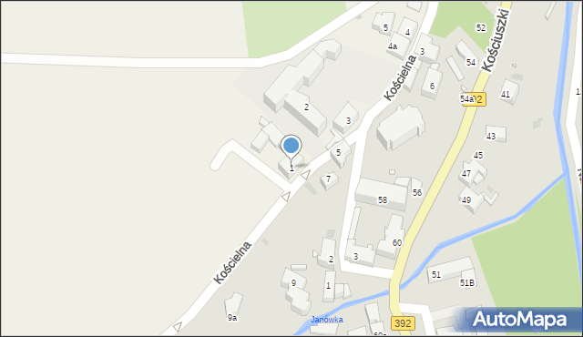 Strachocin, Strachocin, 1, mapa Strachocin