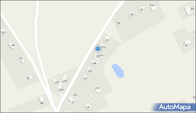 Strachocin, Strachocin, 10f, mapa Strachocin