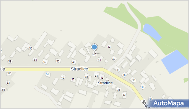 Stradlice, Stradlice, 46, mapa Stradlice