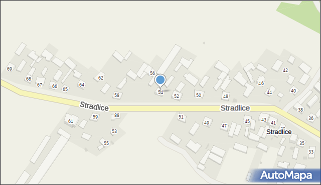 Stradlice, Stradlice, 54, mapa Stradlice