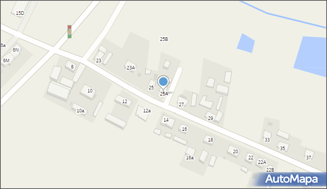 Stradomia Wierzchnia, Stradomia Wierzchnia, 25A, mapa Stradomia Wierzchnia