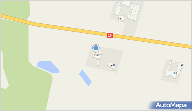 Stradomno, Stradomno, 15A, mapa Stradomno