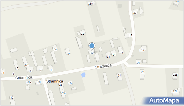 Stramnica, Stramnica, 12, mapa Stramnica