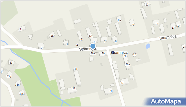 Stramnica, Stramnica, 29a, mapa Stramnica