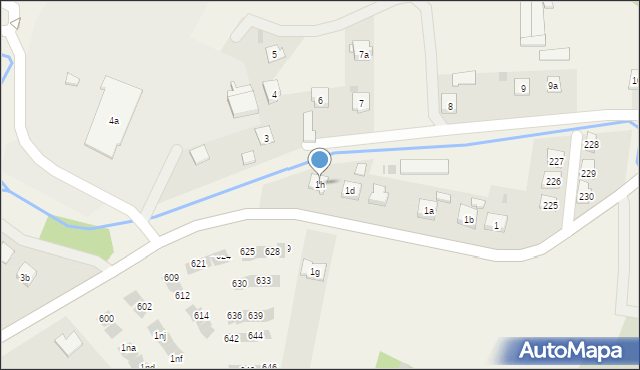 Straszęcin, Straszęcin, 1h, mapa Straszęcin