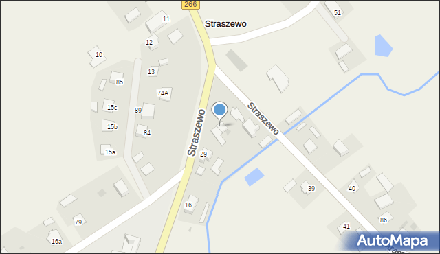 Straszewo, Straszewo, 31, mapa Straszewo