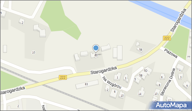 Straszyn, Starogardzka, 60, mapa Straszyn