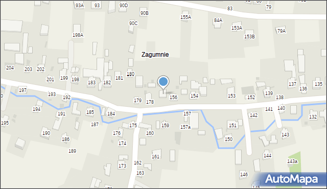 Strażów, Strażów, 177, mapa Strażów