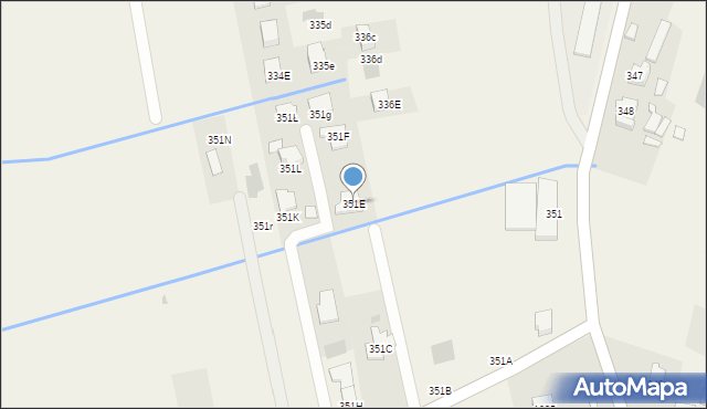 Strażów, Strażów, 351E, mapa Strażów