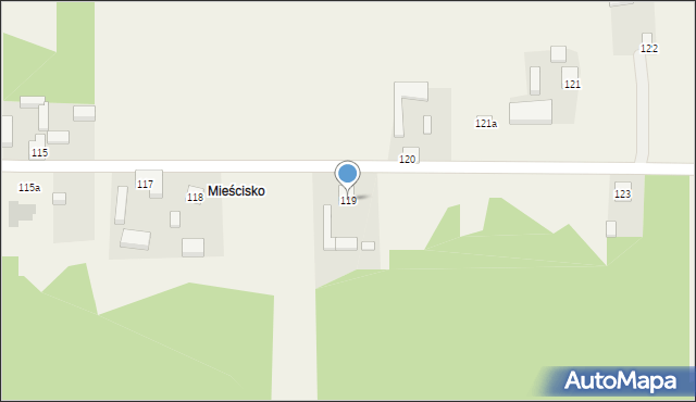 Strobin, Strobin, 119, mapa Strobin