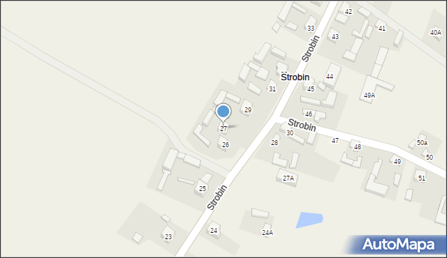 Strobin, Strobin, 27, mapa Strobin