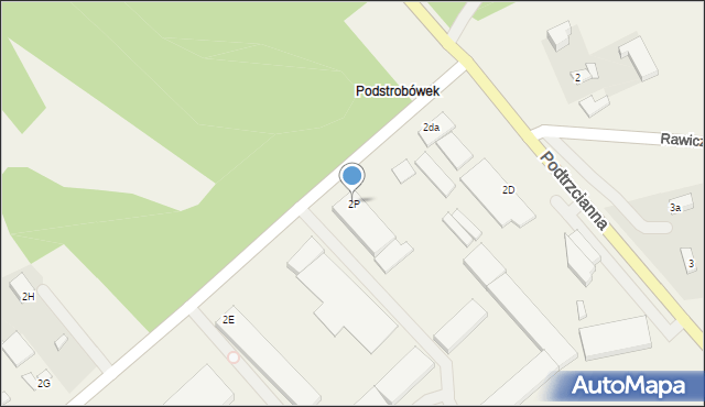 Strobów, Strobów, 2P, mapa Strobów