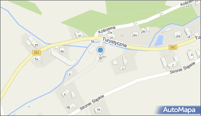 Stronie Śląskie, Stronie Śląskie, 3a, mapa Stronie Śląskie