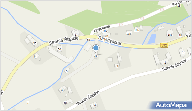 Stronie Śląskie, Stronie Śląskie, 3a, mapa Stronie Śląskie