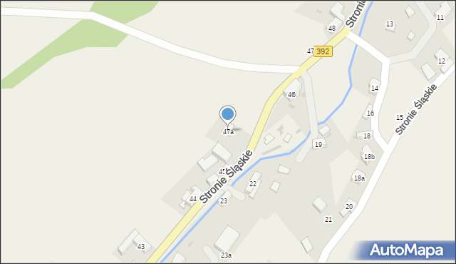 Stronie Śląskie, Stronie Śląskie, 47a, mapa Stronie Śląskie