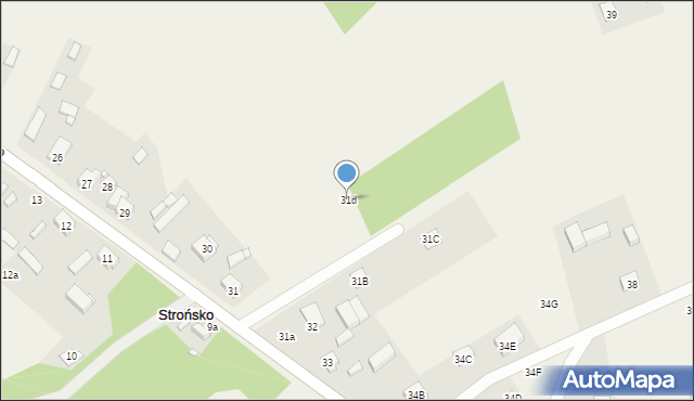 Strońsko, Strońsko, 31d, mapa Strońsko