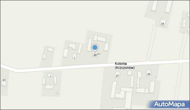 Stropieszyn, Stropieszyn, 88, mapa Stropieszyn