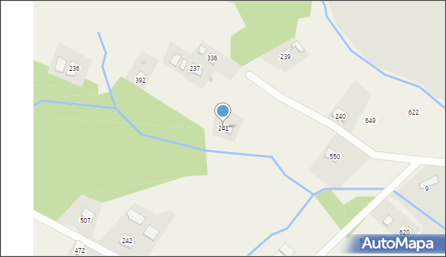 Stróżówka, Stróżówka, 241, mapa Stróżówka