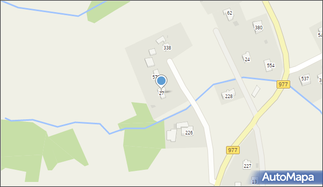 Stróżówka, Stróżówka, 27, mapa Stróżówka