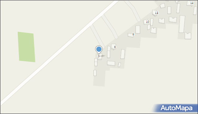 Strożyska, Strożyska, 7, mapa Strożyska