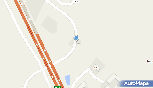 Strubiny, Strubiny, 39a, mapa Strubiny