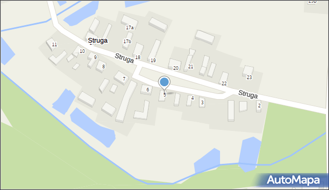 Struga, Struga, 5, mapa Struga