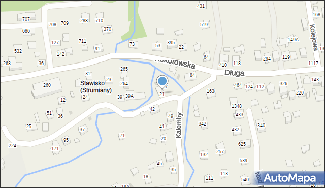 Strumiany, Strumiany, 21, mapa Strumiany
